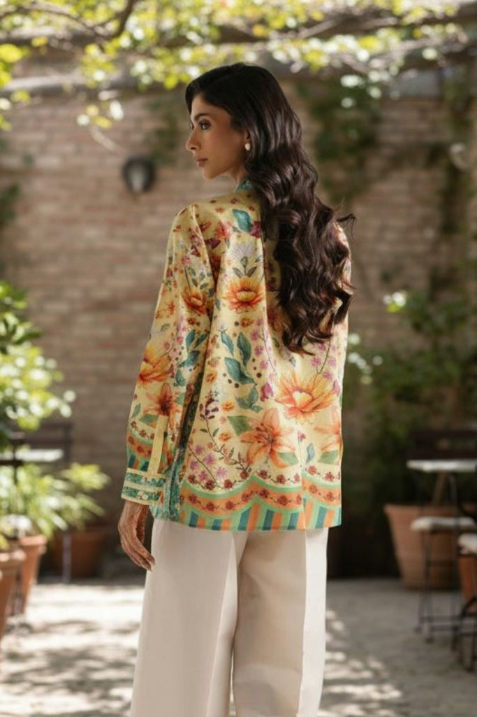 Saffron Bloom Kurti