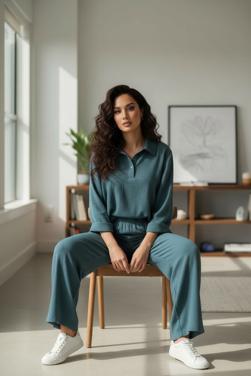 Teal Serenity Co-ord set