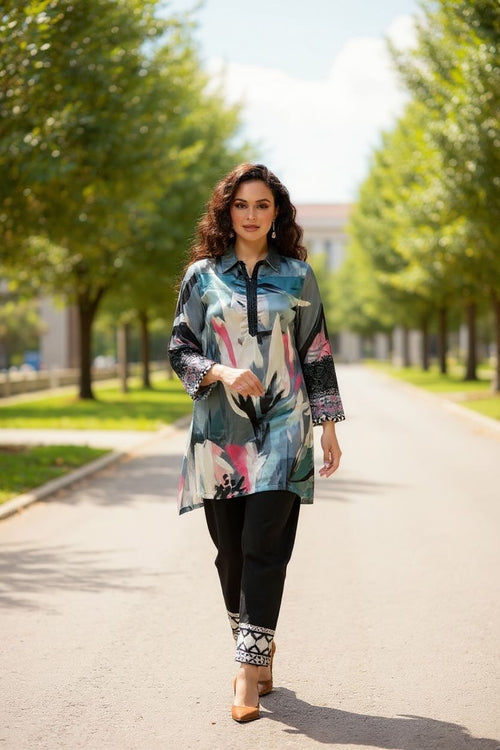 Fierce satin Co-ord set