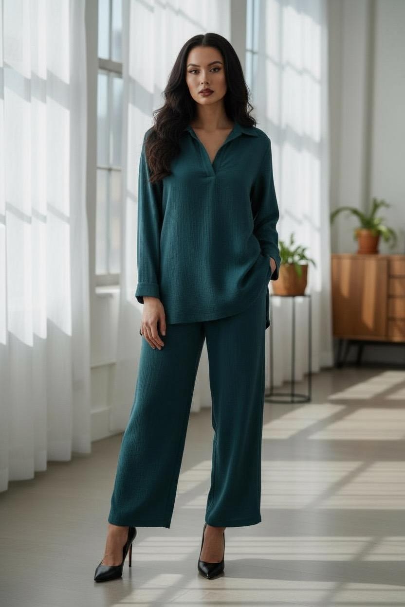 Teal Serenity Co-ord set