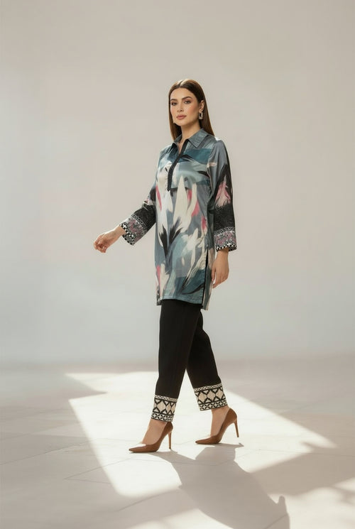 Fierce satin Co-ord set